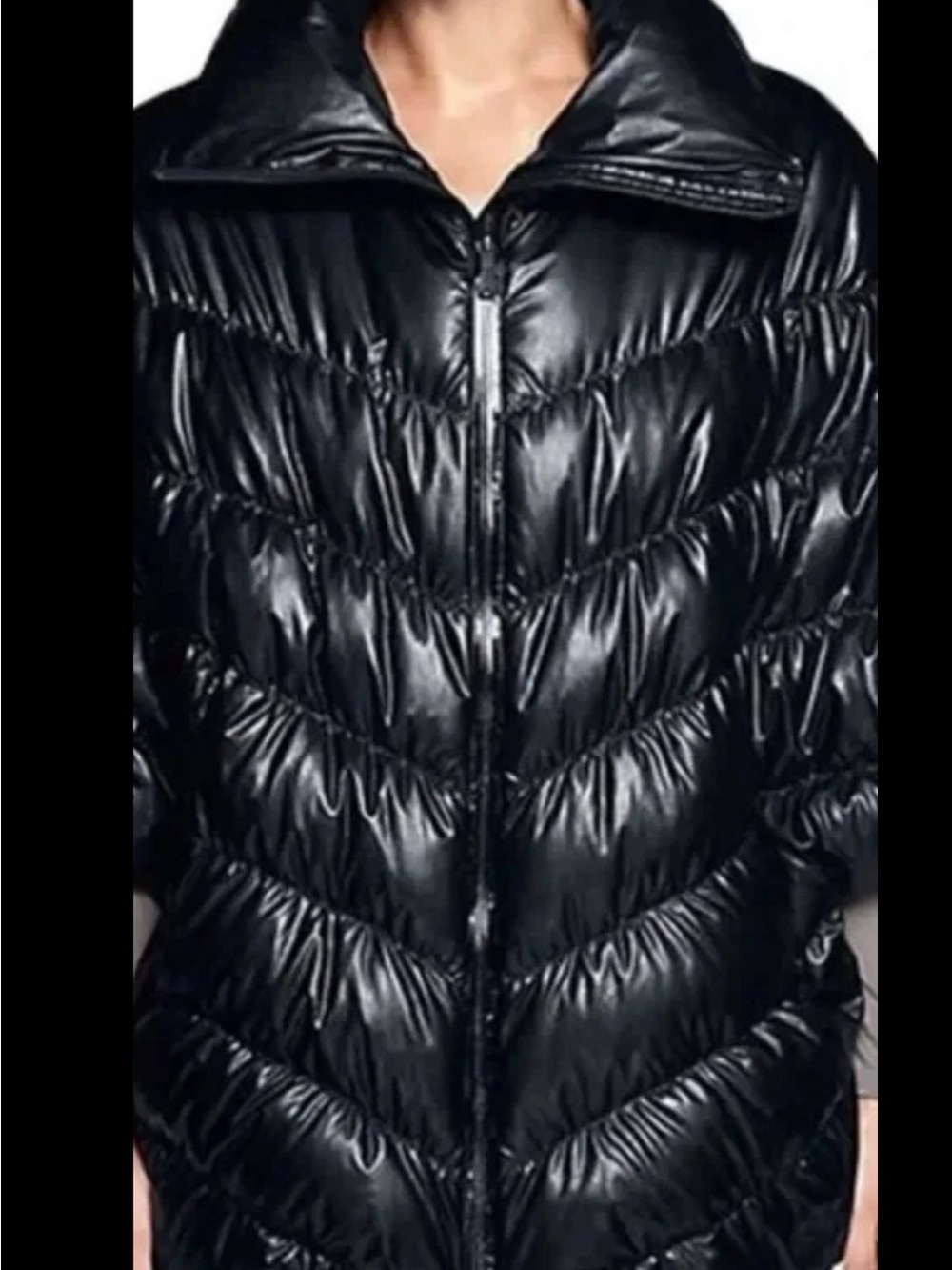 New Nike Women's Cascar
550 Down Puffer Poncho Jacket 651592-010 size M